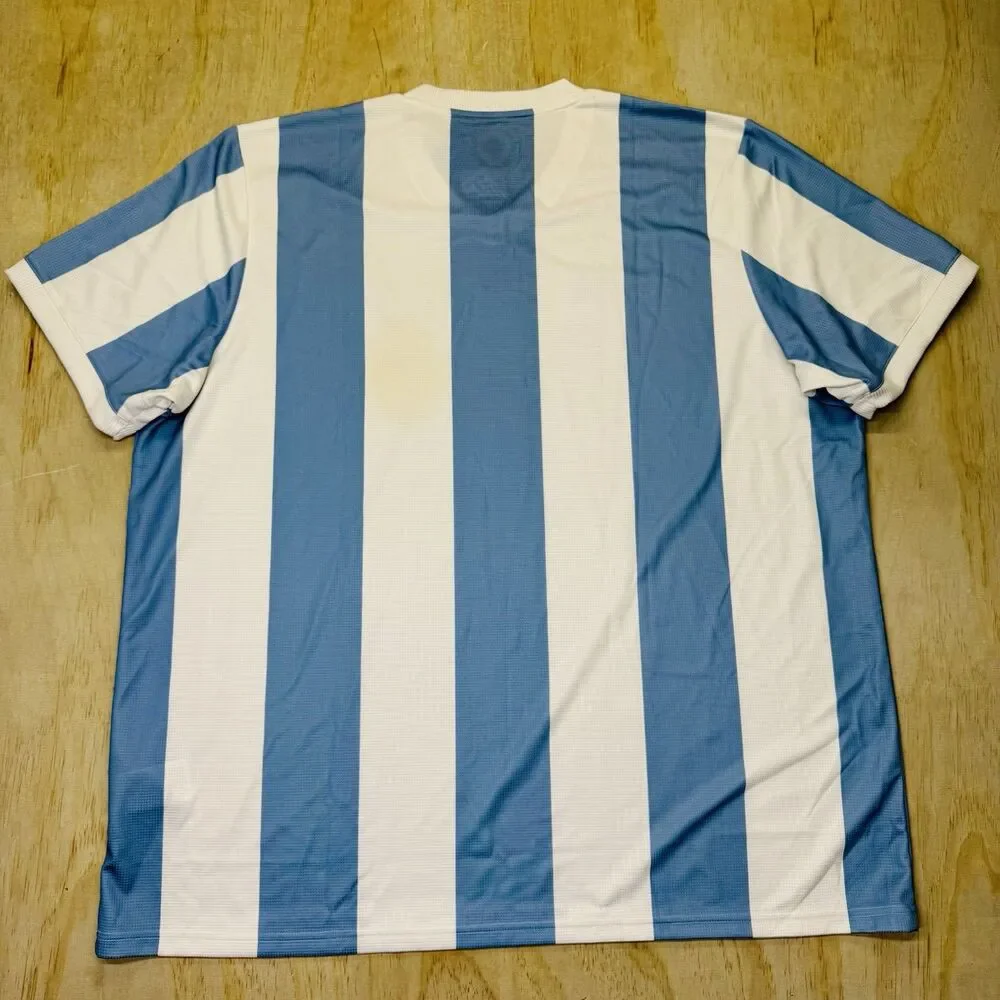 NEW YOUTH Argentina Adidas 50th Anniversary Aeroready Soccer Jersey LG